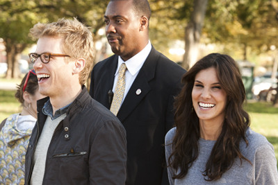 Some of the NCIS: Los Angeles cast made their appearance at the festival!